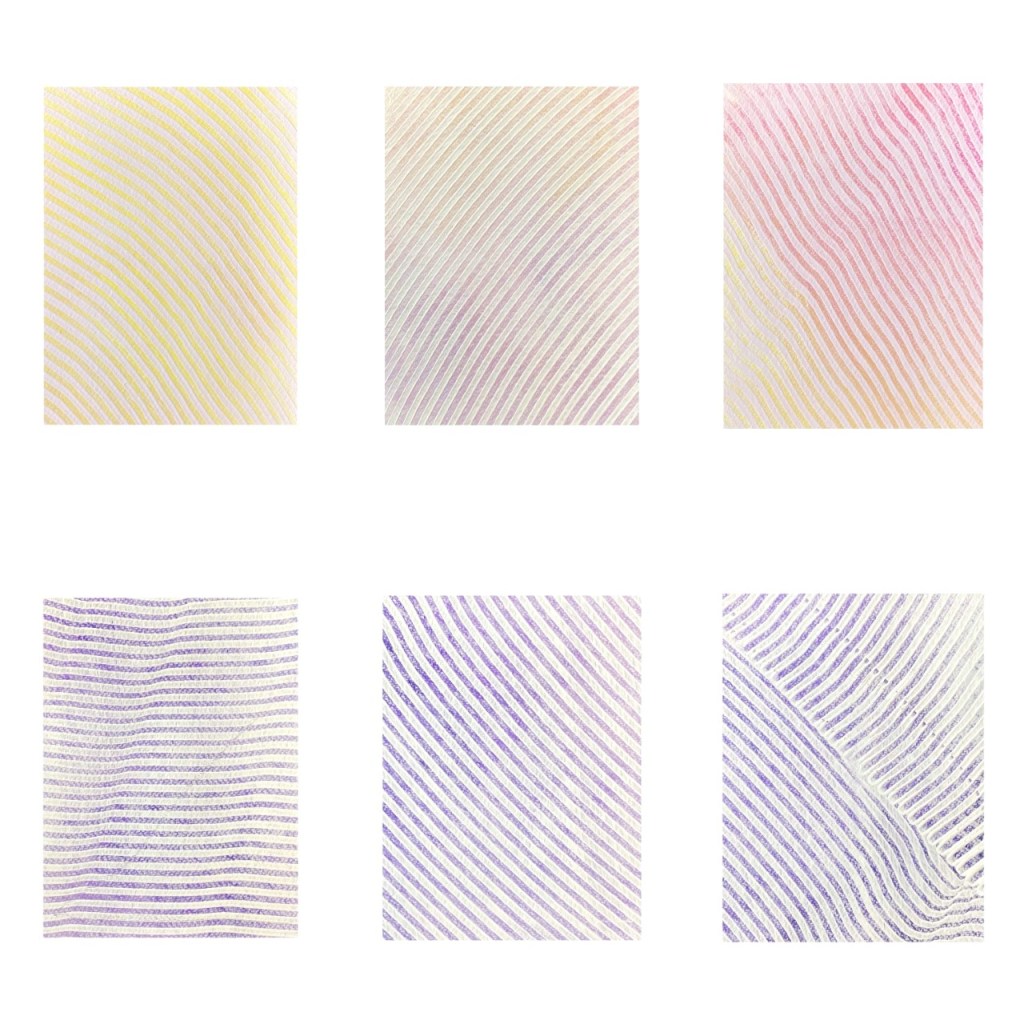 LINES IN MOTION, 2021,&nbsp;15x21cm