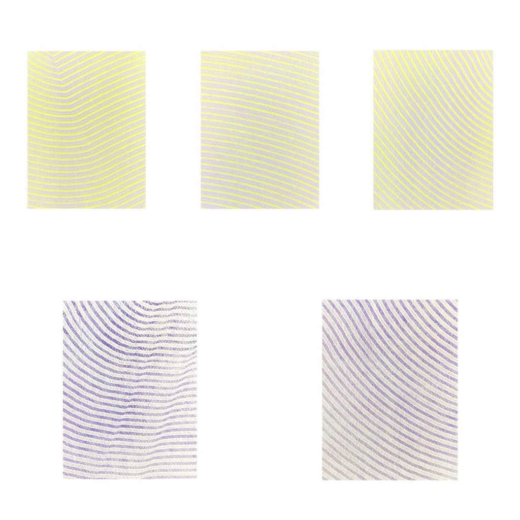 LINES IN MOTION, 2021,&nbsp;15x21cm