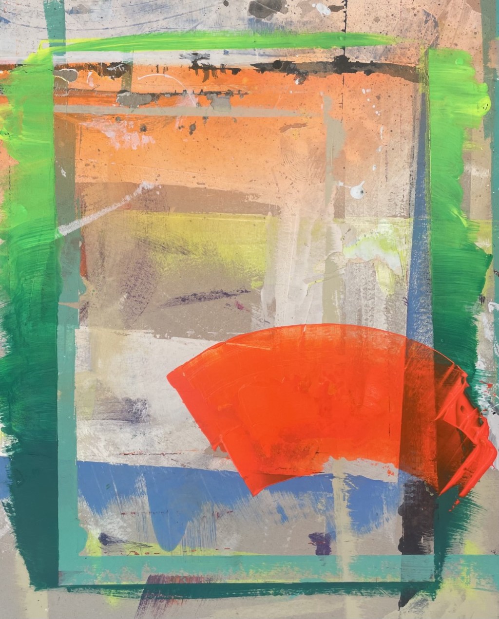 STUDIO FLOOR, 2021,&nbsp;60x75cm