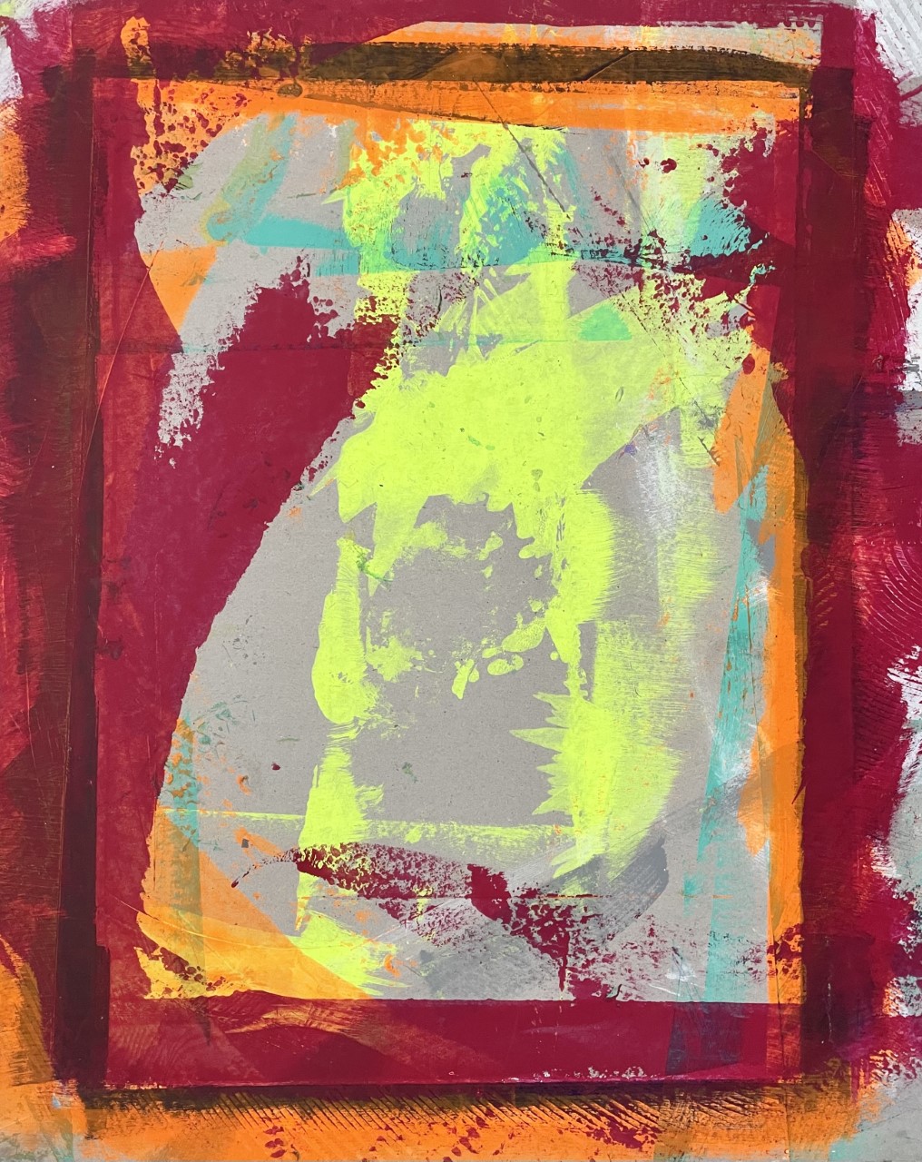 STUDIO FLOOR, 2021,&nbsp;60x75cm