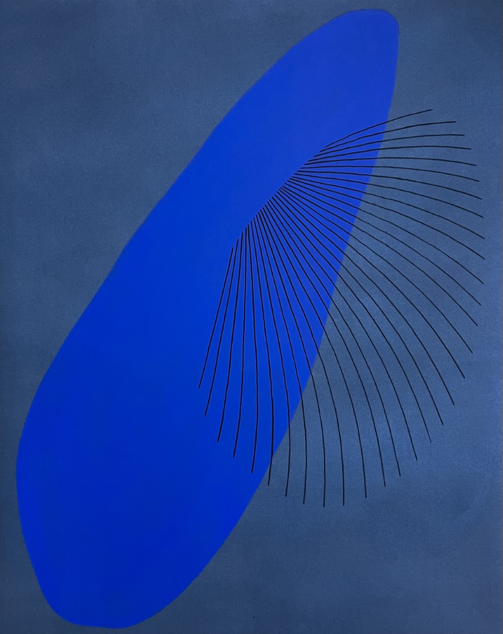 LINES IN SHAPES, 2022, 100x80x4&nbsp;cm