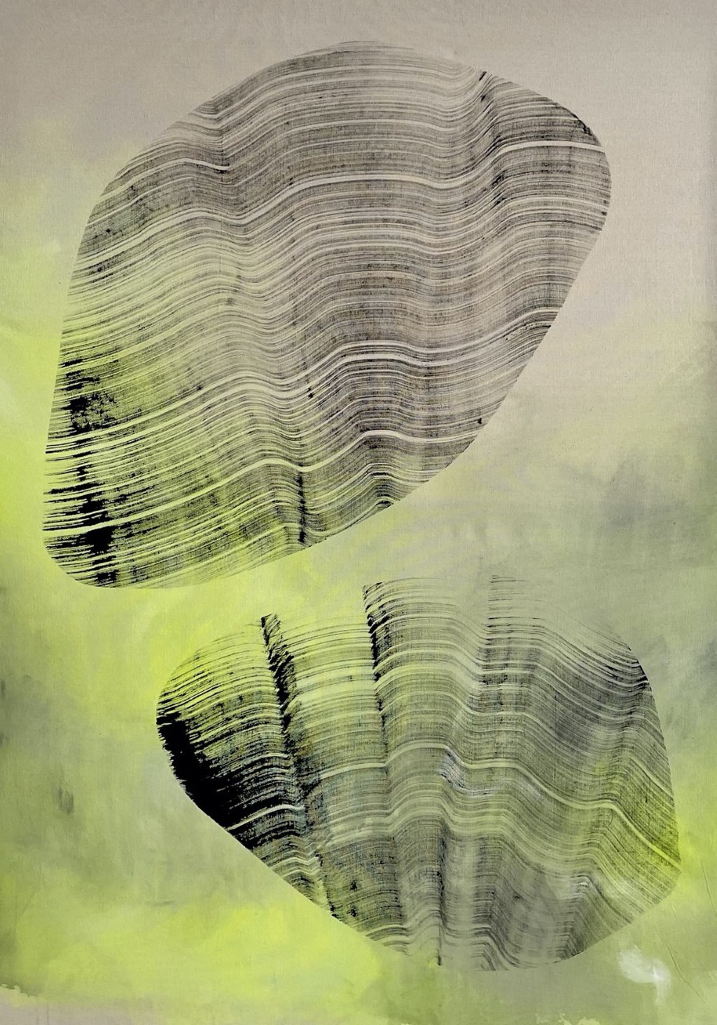 LINES IN SHAPES, 2022, 100x140x2&nbsp;cm