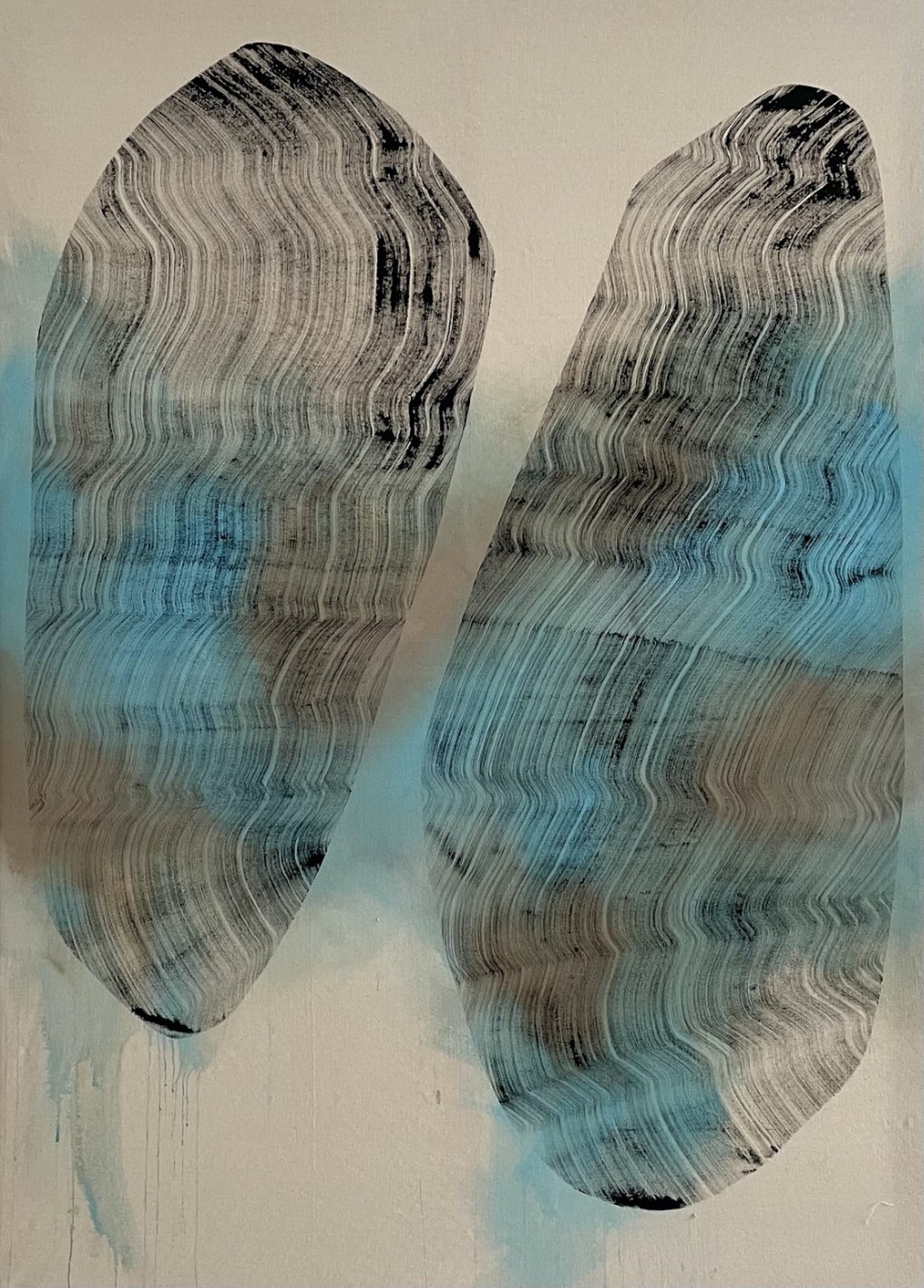 LINES IN SHAPES, 2022, 100x140x2&nbsp;cm