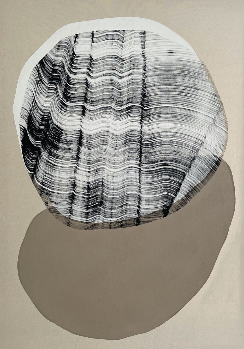 LINES IN SHAPES, 2022, 100x140x2&nbsp;cm