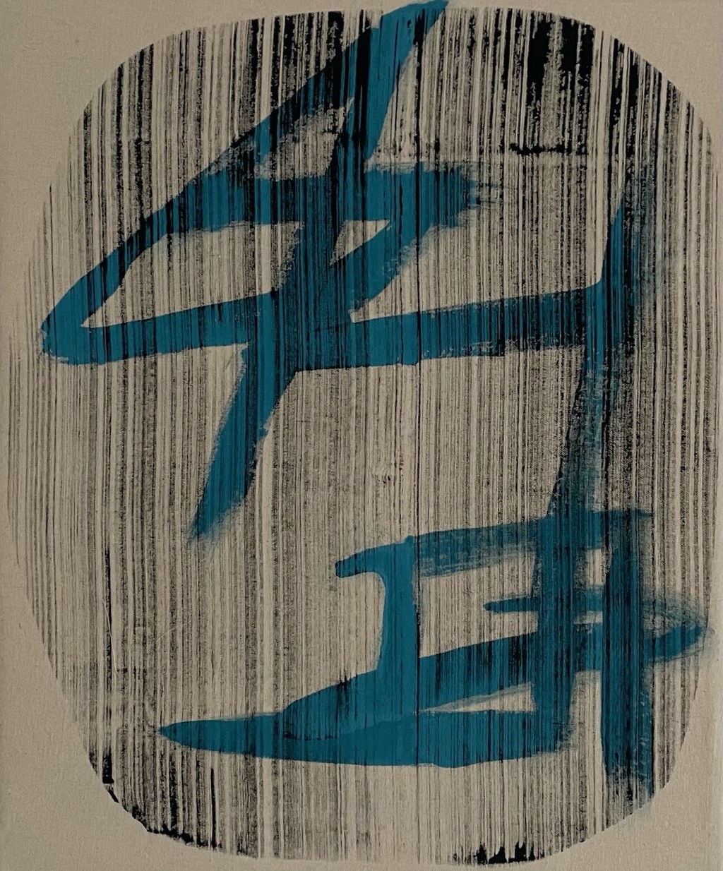 LINES IN SHAPES, 2022, 50x60x4&nbsp;cm