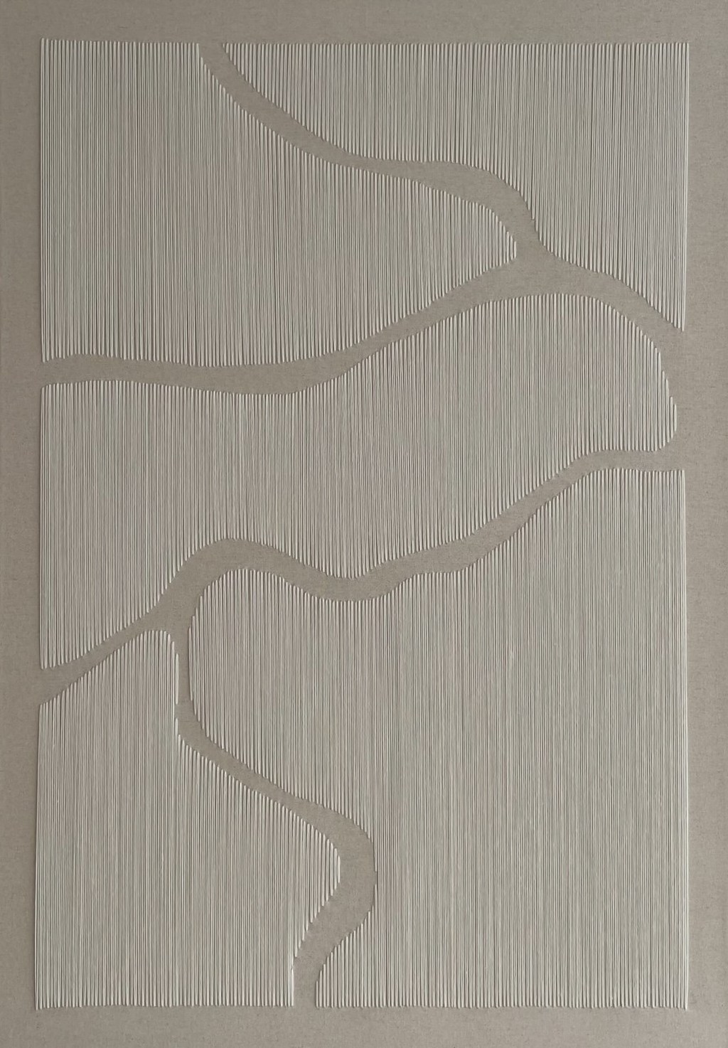 LINES IN SHAPES, 2023, 70x100x2&nbsp;cm